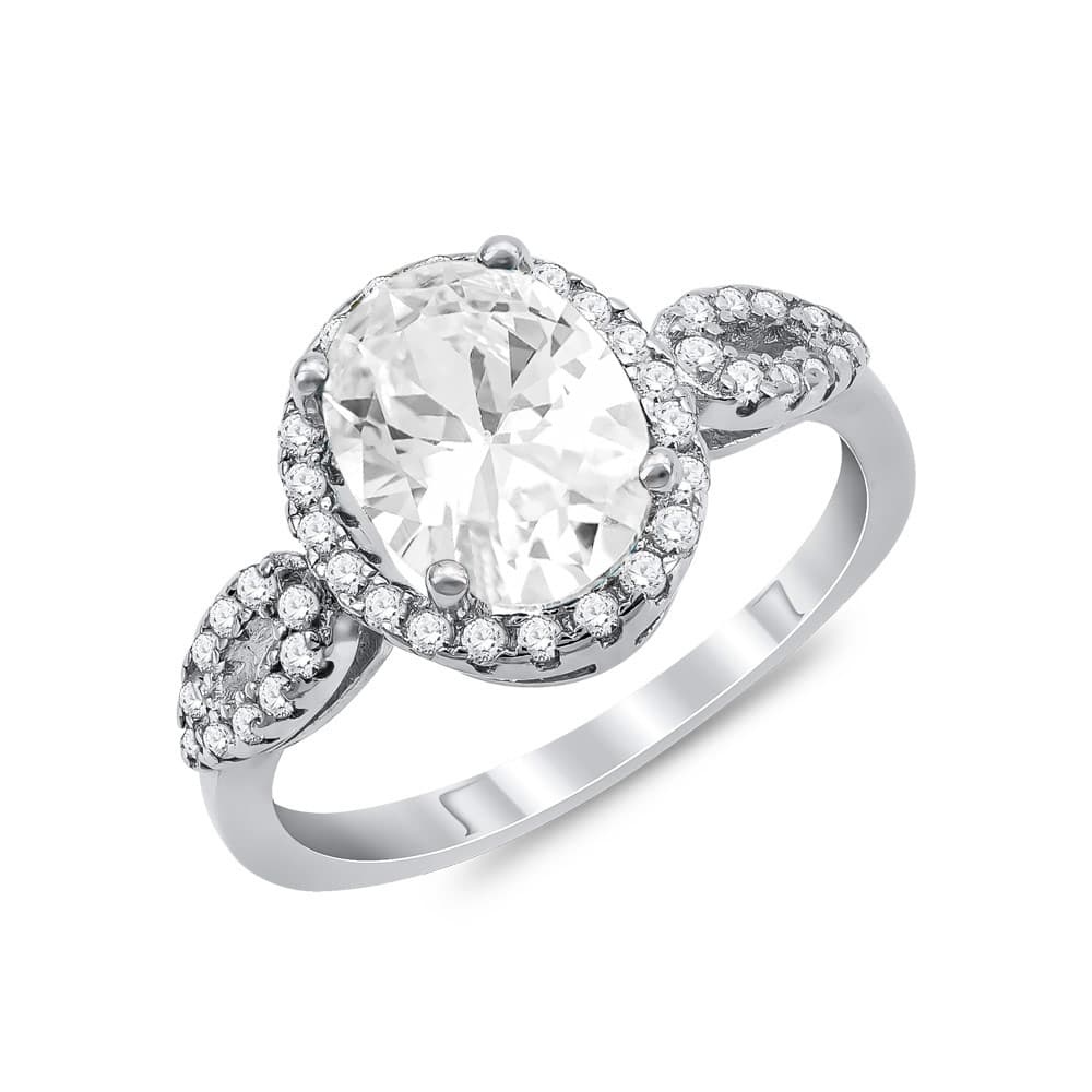 Women's Engagement Rings Gofas Silver