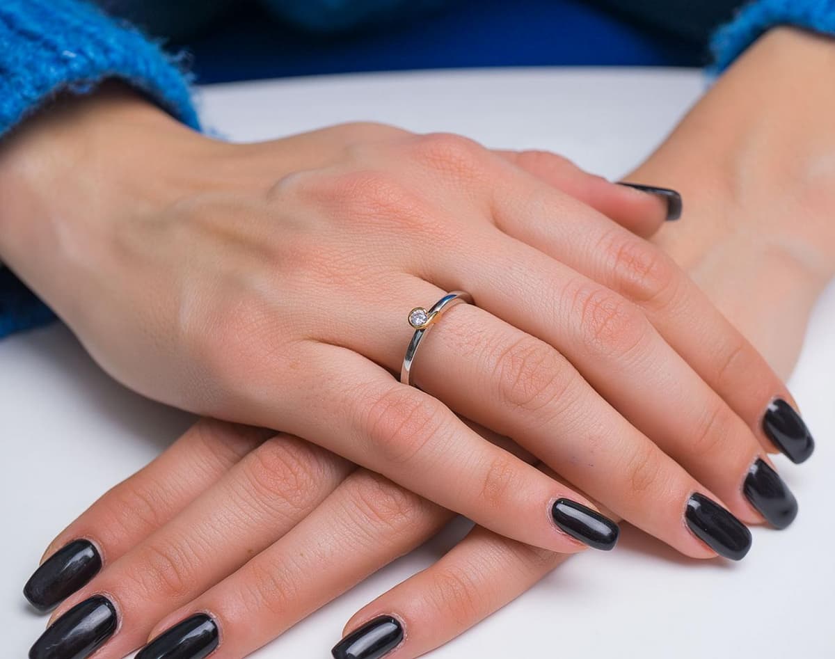 Women's Engagement Rings Gofas Gold