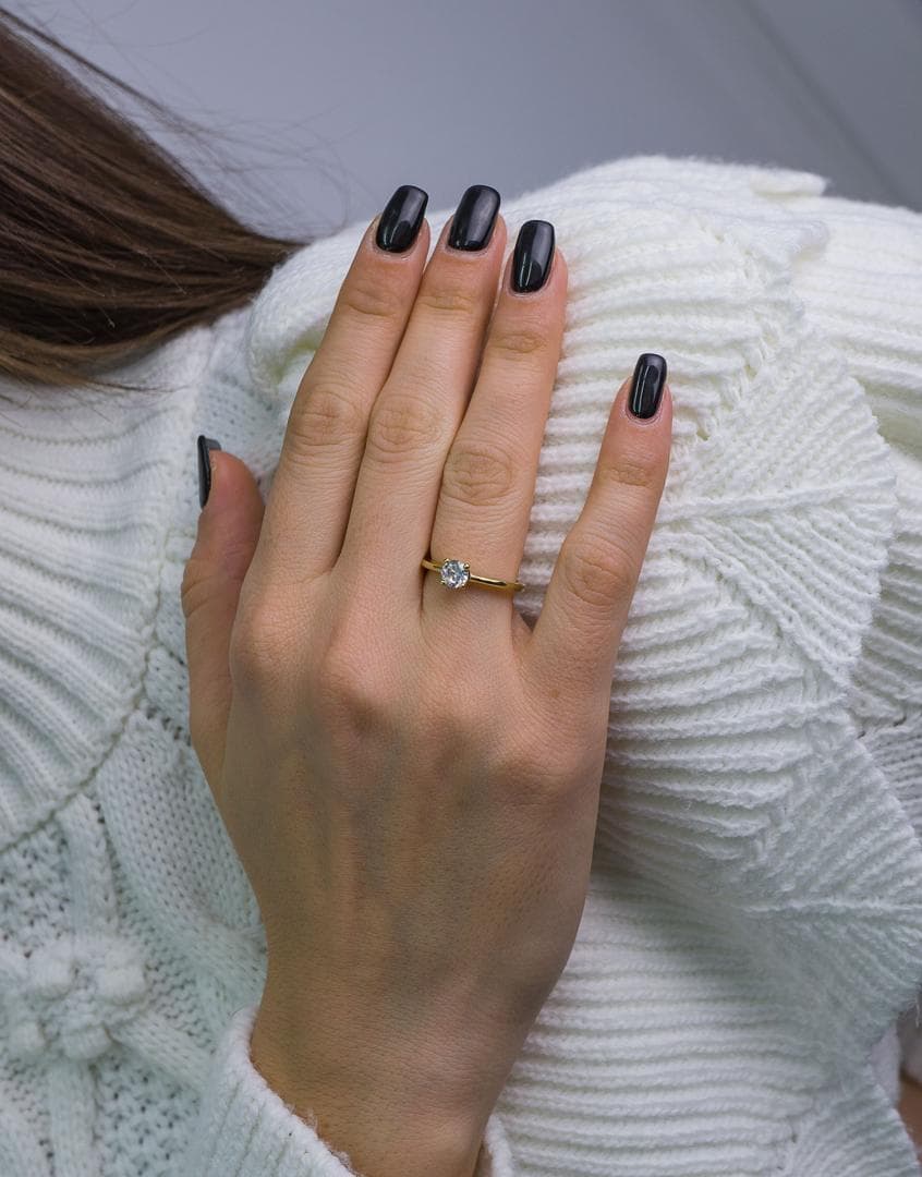 Women's Engagement Rings Gofas Silver