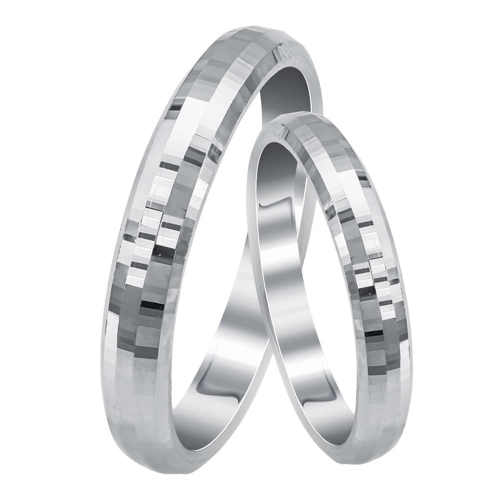 Women's Wedding Bands Gofas Silver