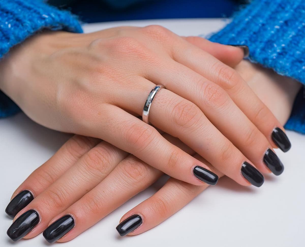 Women's Wedding Bands Gofas Silver