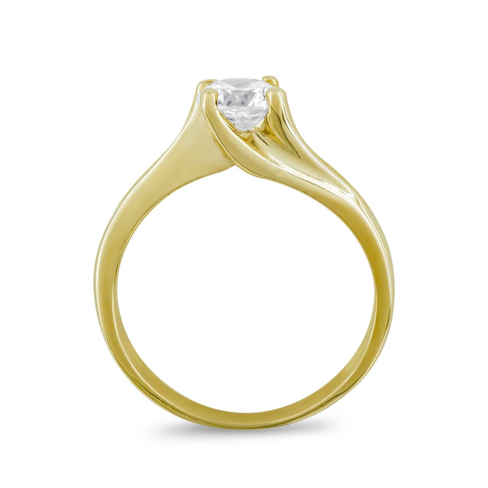 Women's Engagement Rings Gofas Gold