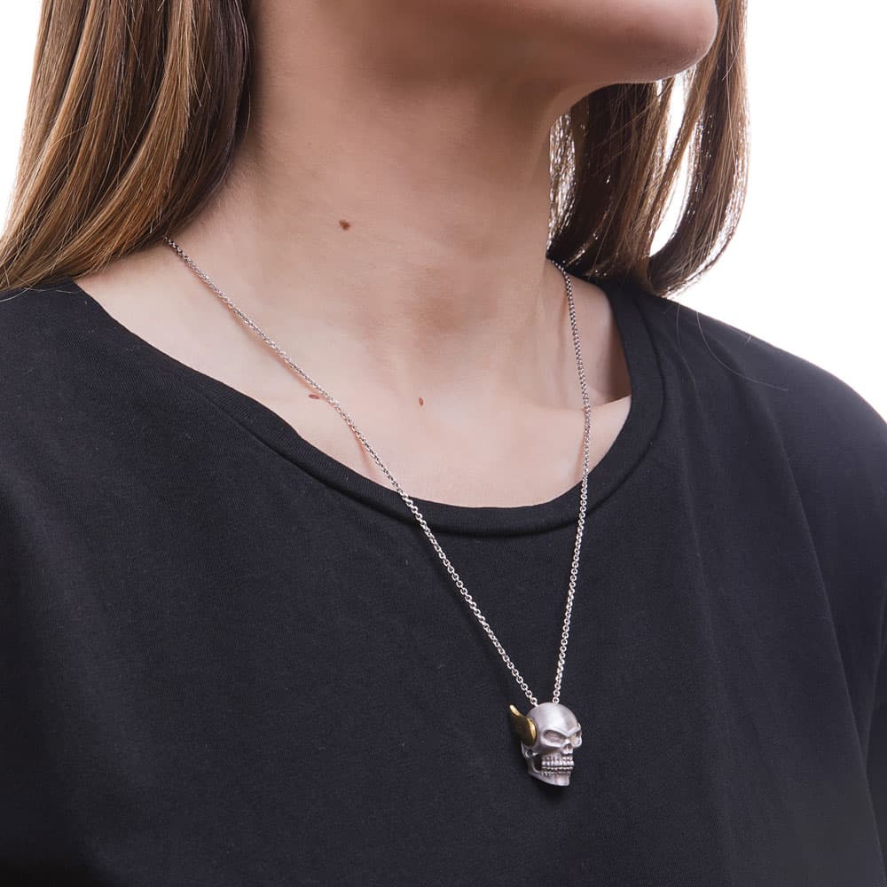 Men's Necklaces Honor Silver