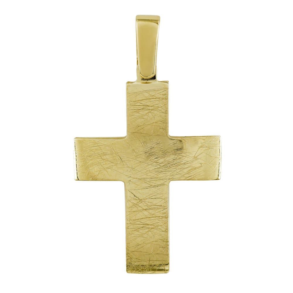 Boys' Baptism Crosses Gofas Gold