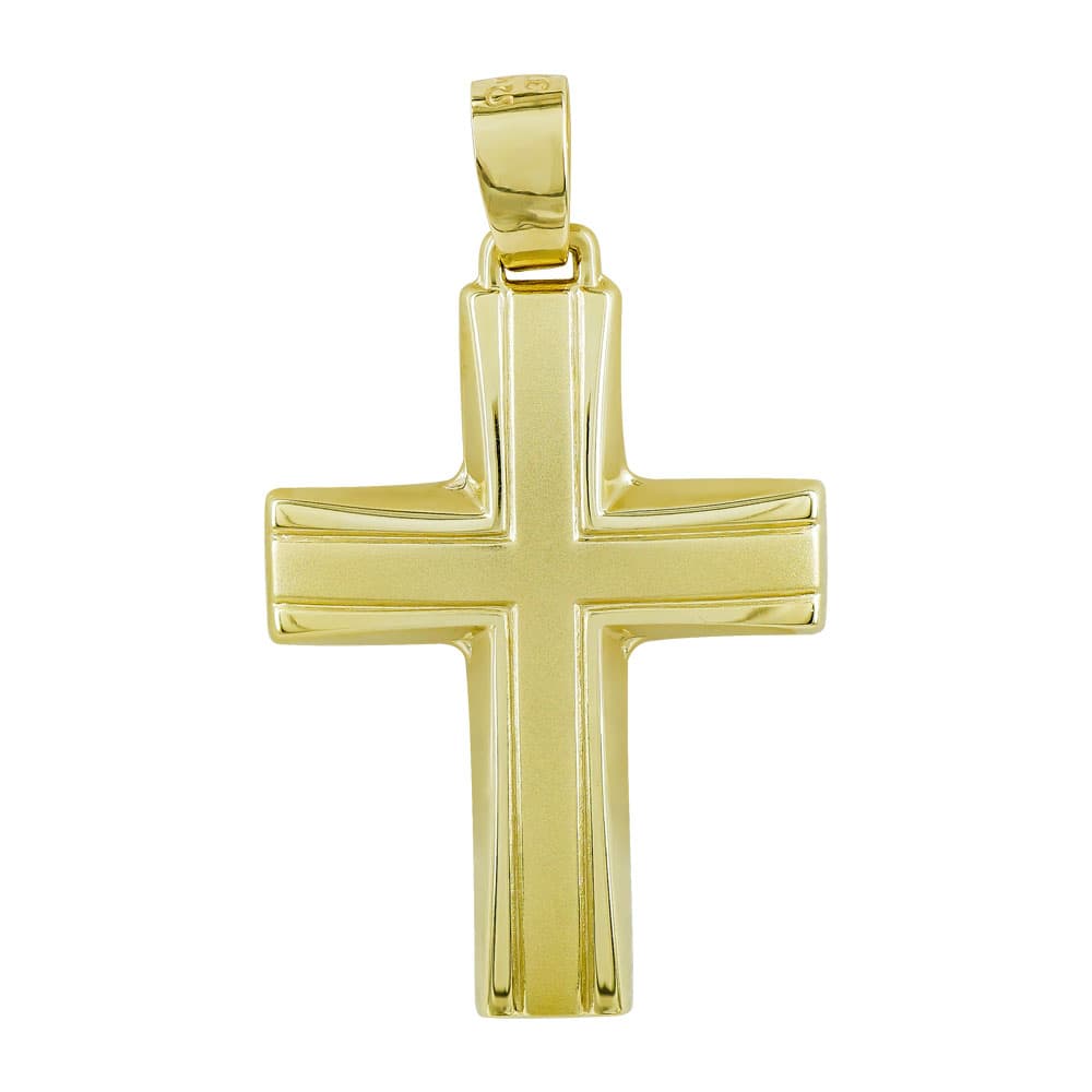 Boys' Baptism Crosses Gofas Gold