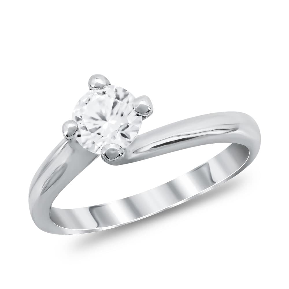Women's Engagement Rings Gofas Silver