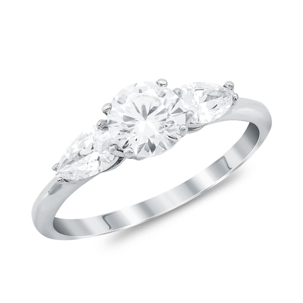 Women's Engagement Rings Gofas Silver