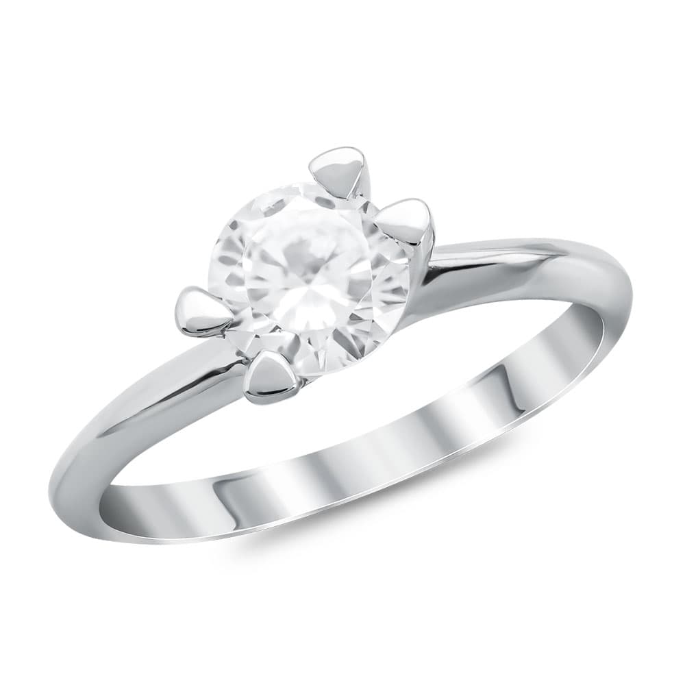 Women's Engagement Rings Gofas Silver