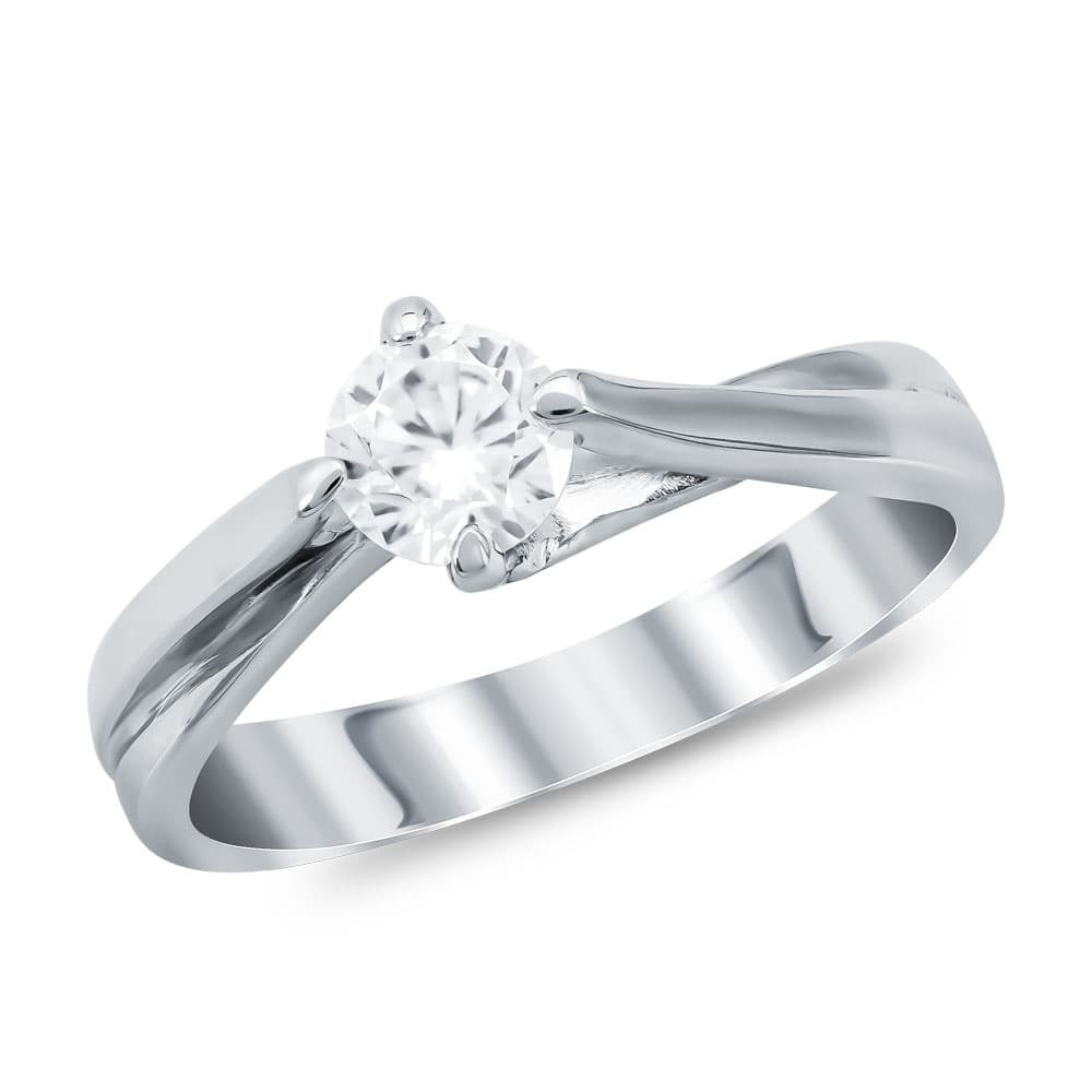 Women's Engagement Rings Gofas Silver