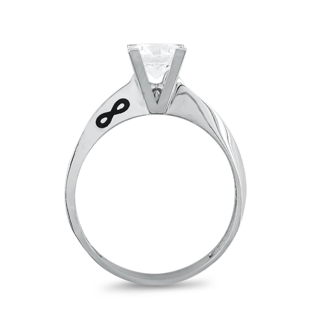 Women's Engagement Rings Gofas Silver