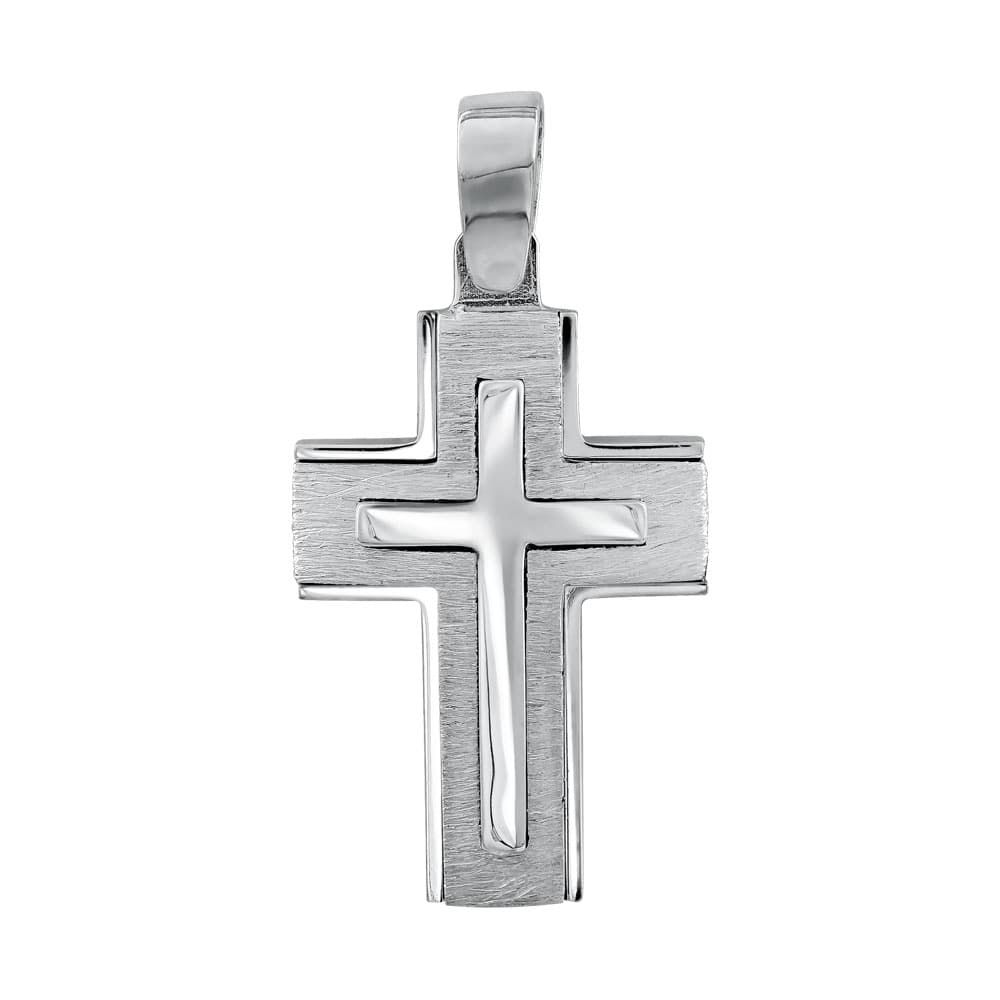 Boys' Baptism Crosses Gofas Silver