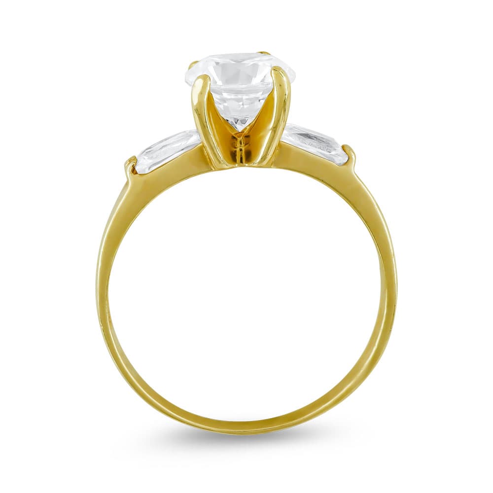 Women's Engagement Rings Gofas Gold