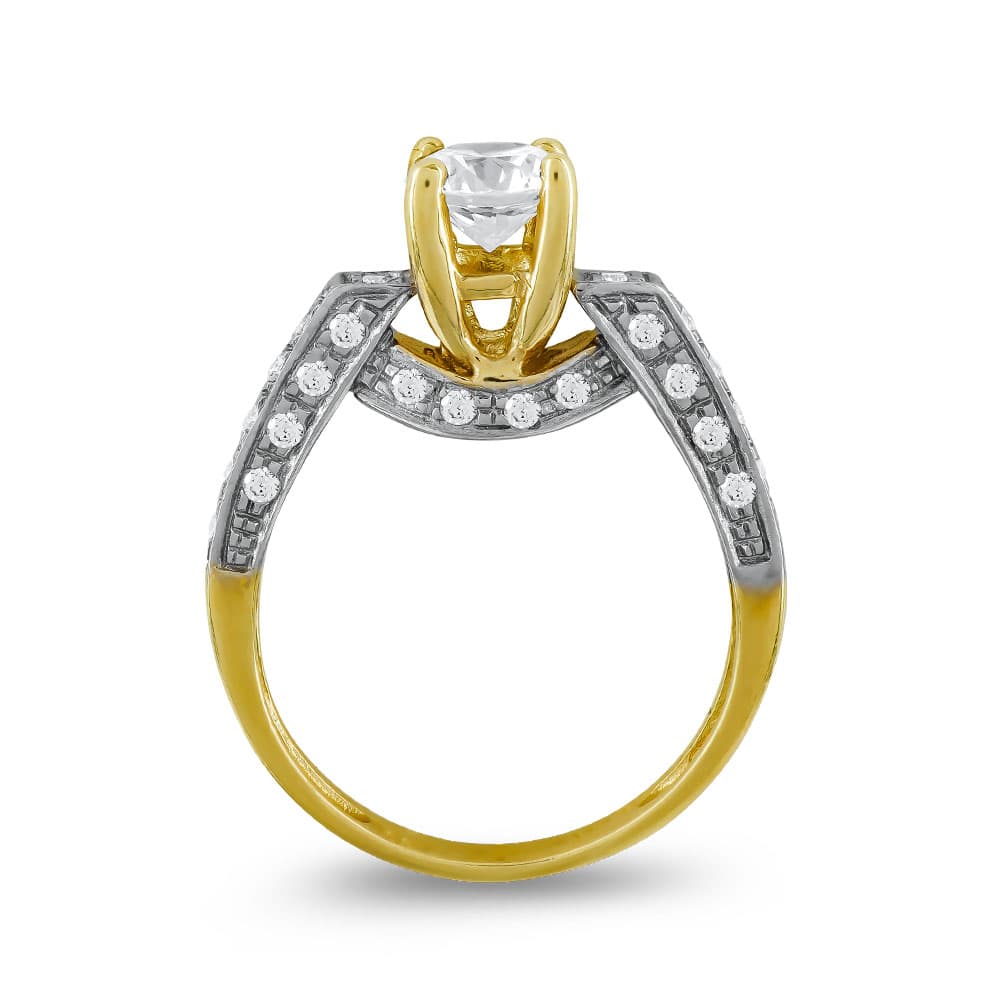 Women's Engagement Rings Gofas Gold