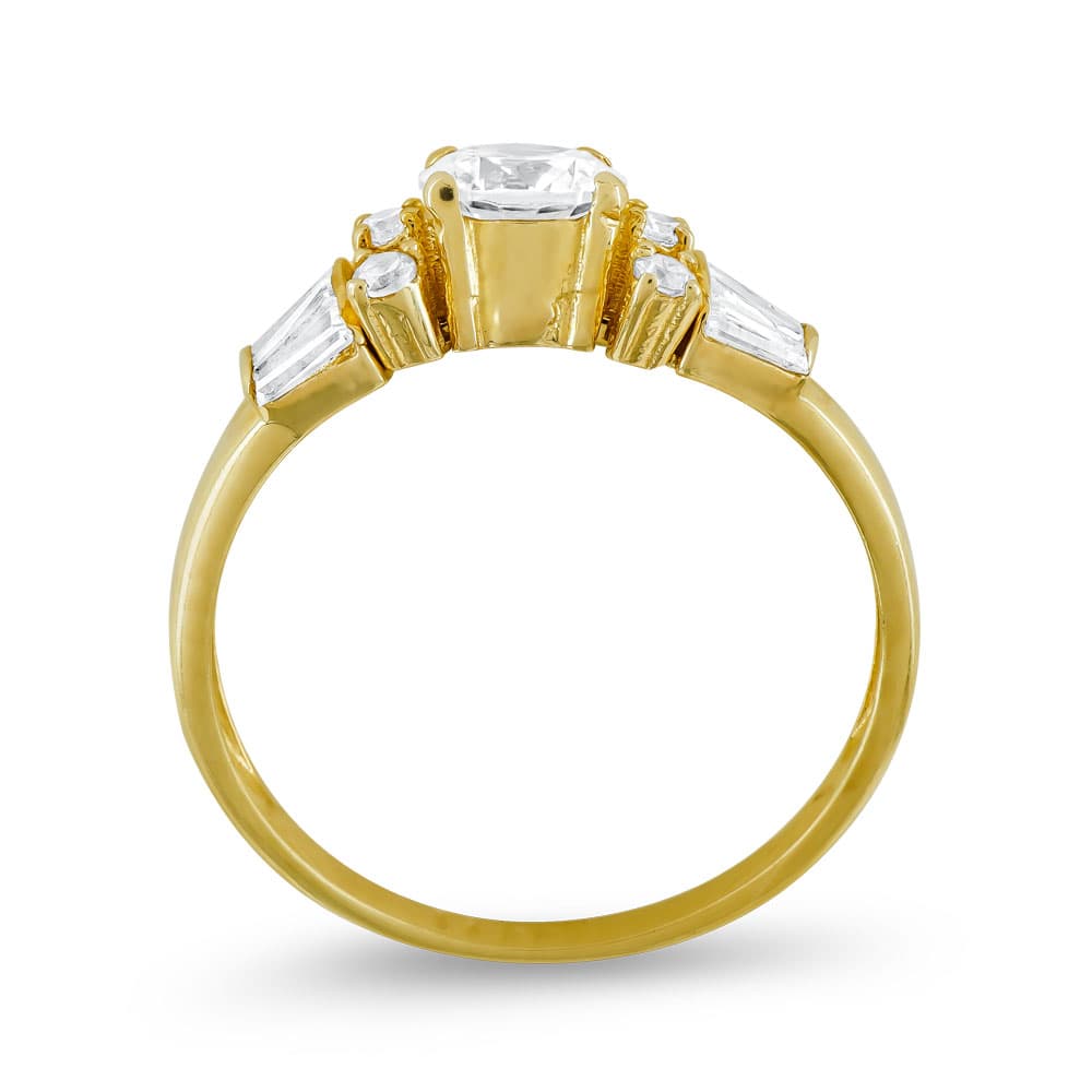 Women's Engagement Rings Gofas Gold