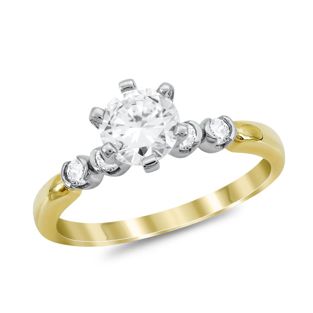 Women's Engagement Rings Gofas Gold