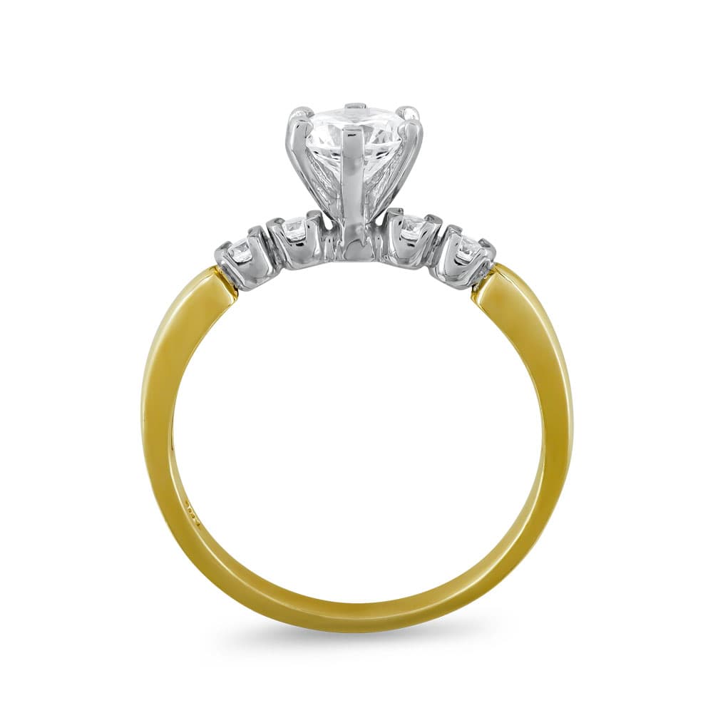 Women's Engagement Rings Gofas Gold
