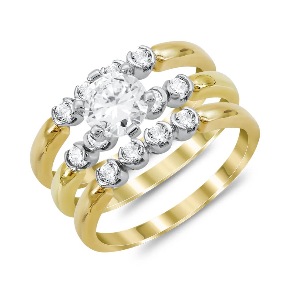 Women's Engagement Rings Gofas Gold