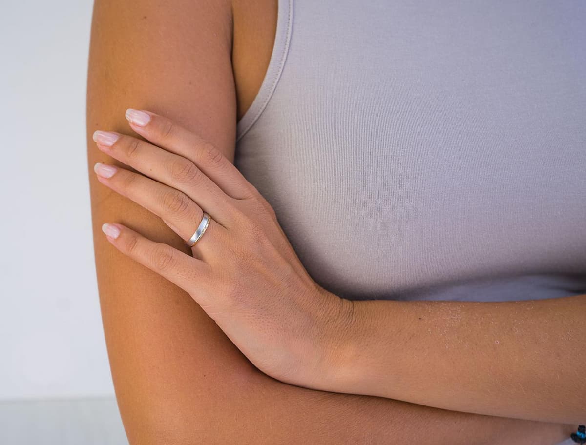 Women's Wedding Bands Gofas Gold