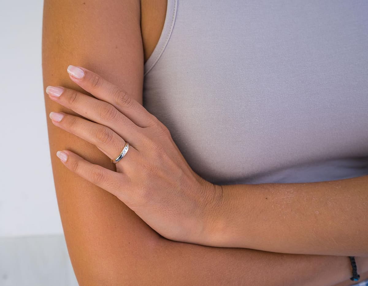 Women's Wedding Bands Gofas Gold