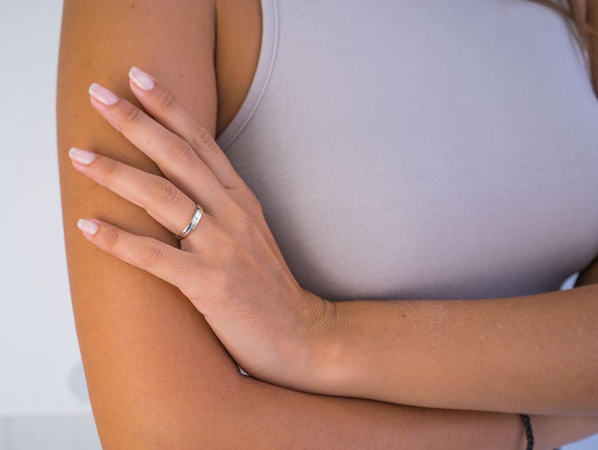 Women's Wedding Bands Gofas Gold