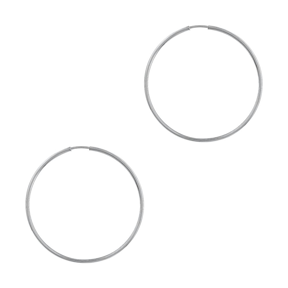 Women's Hoop Earrings Gofas Silver