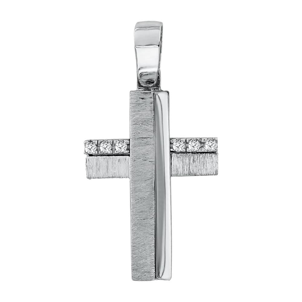 Girls' Baptism Crosses Gofas Silver