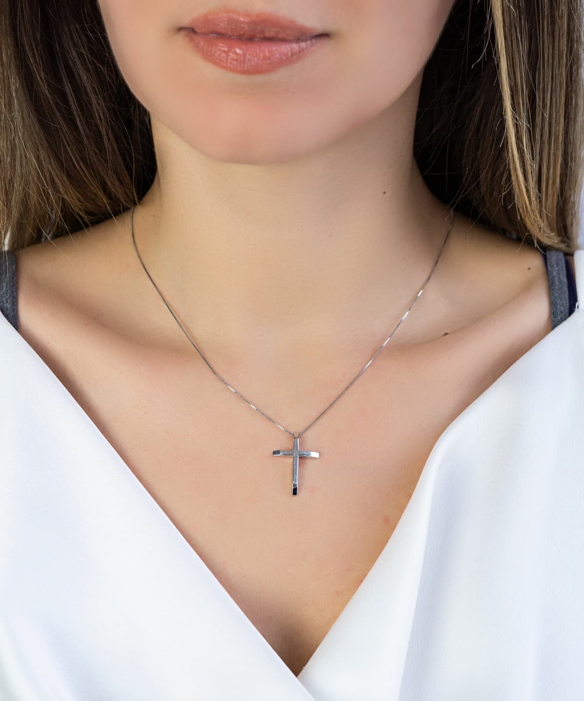 Boys' Baptism Crosses Gofas Silver