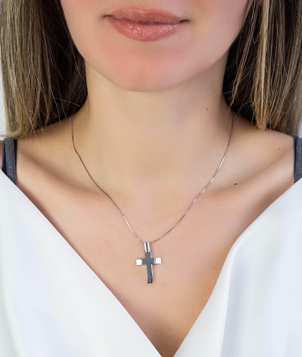 Boys' Baptism Crosses Gofas Silver