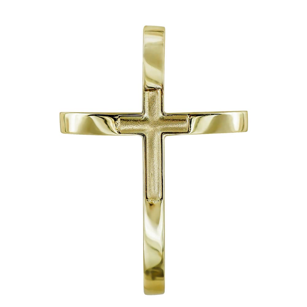 Boys' Baptism Crosses Gofas Gold