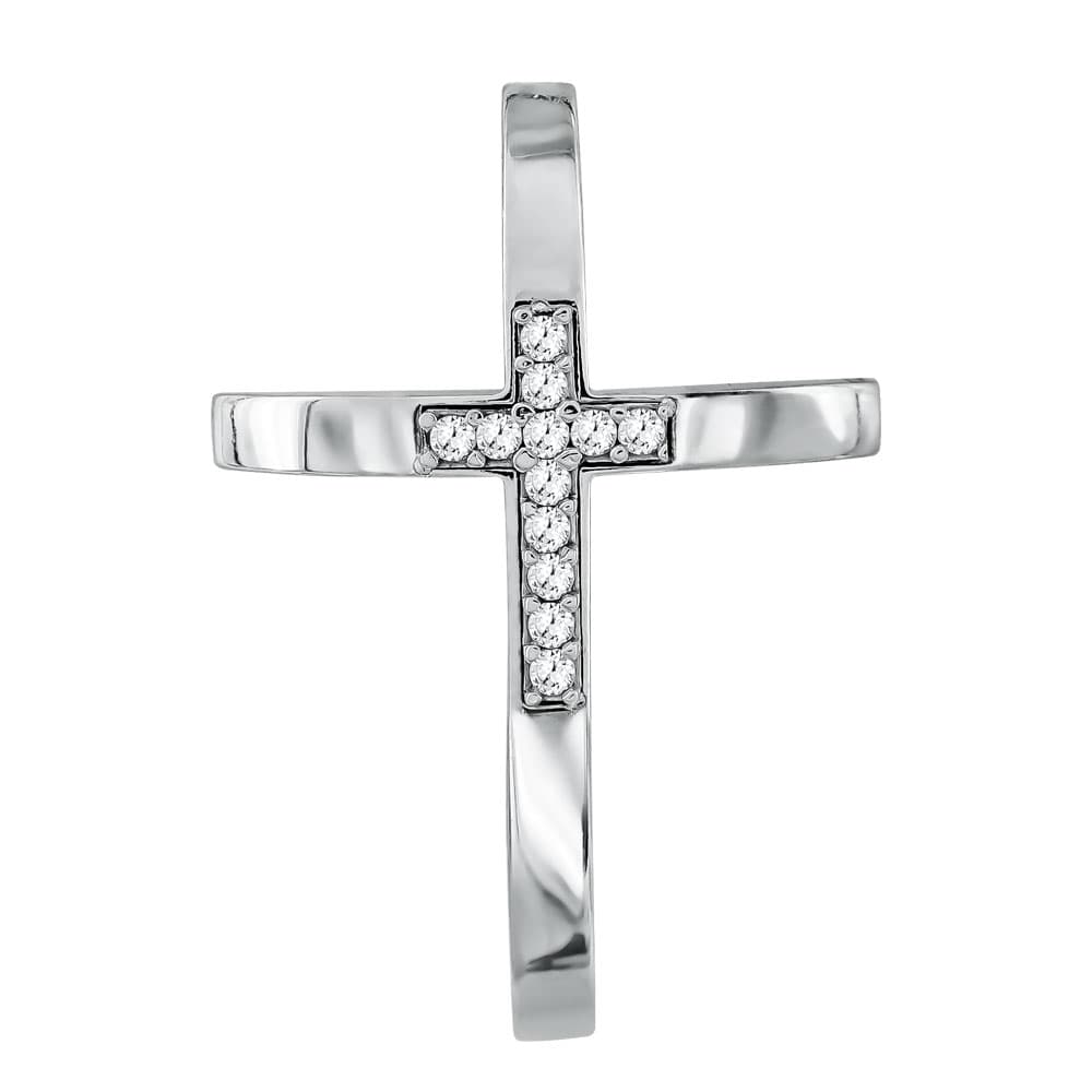 Girls' Baptism Crosses Gofas Silver