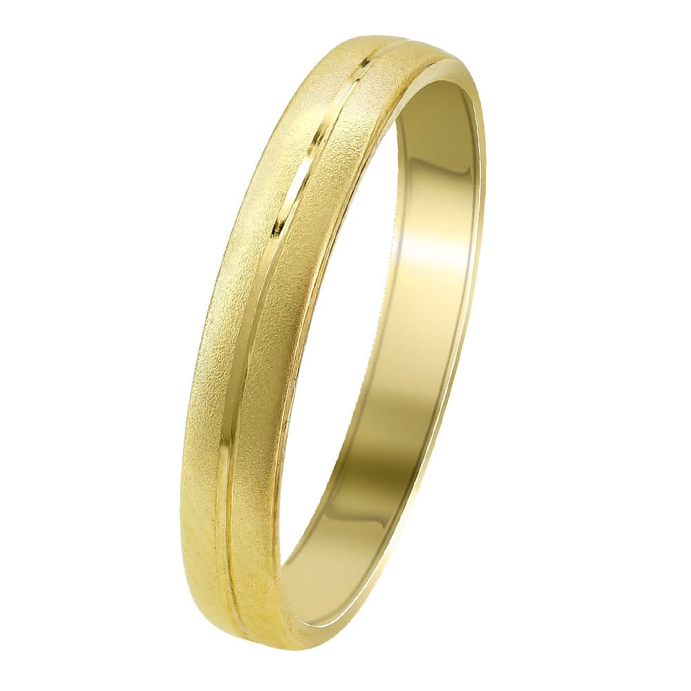 Women's Wedding Bands Gofas Gold