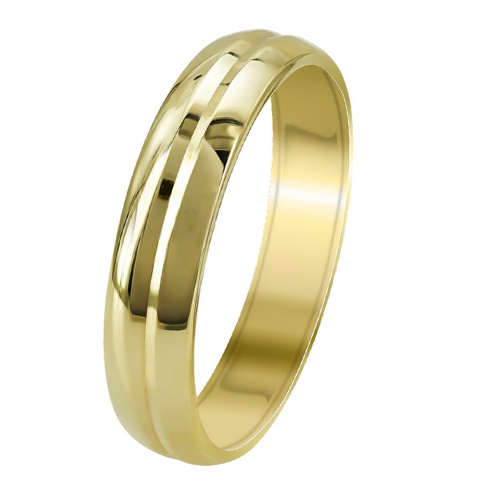Women's Wedding Bands Gofas Gold