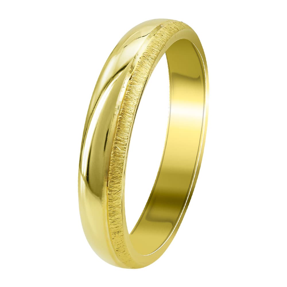 Women's Wedding Bands Gofas Gold
