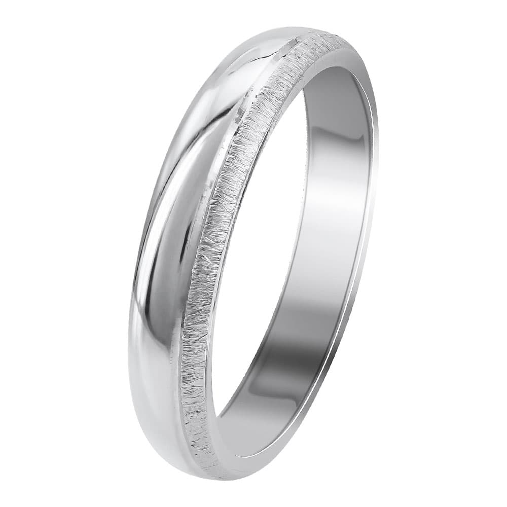 Women's Wedding Bands Gofas Silver