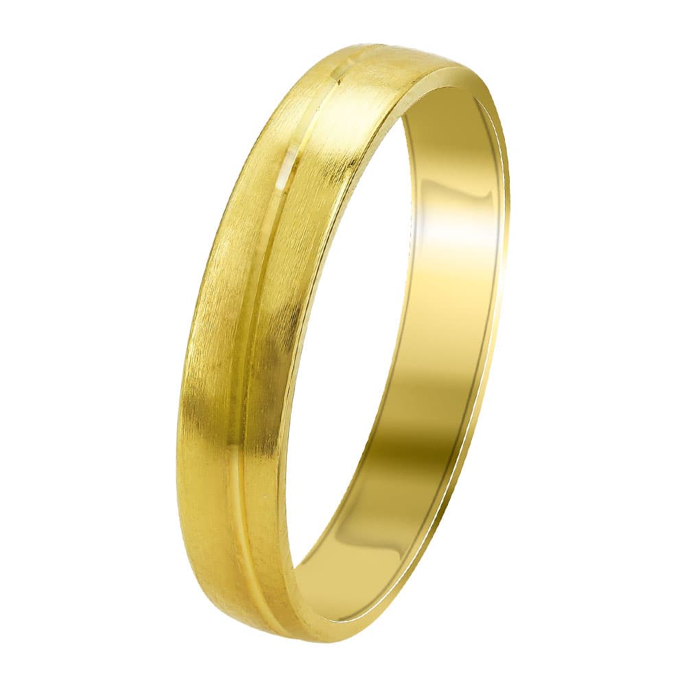 Women's Wedding Bands Gofas Gold