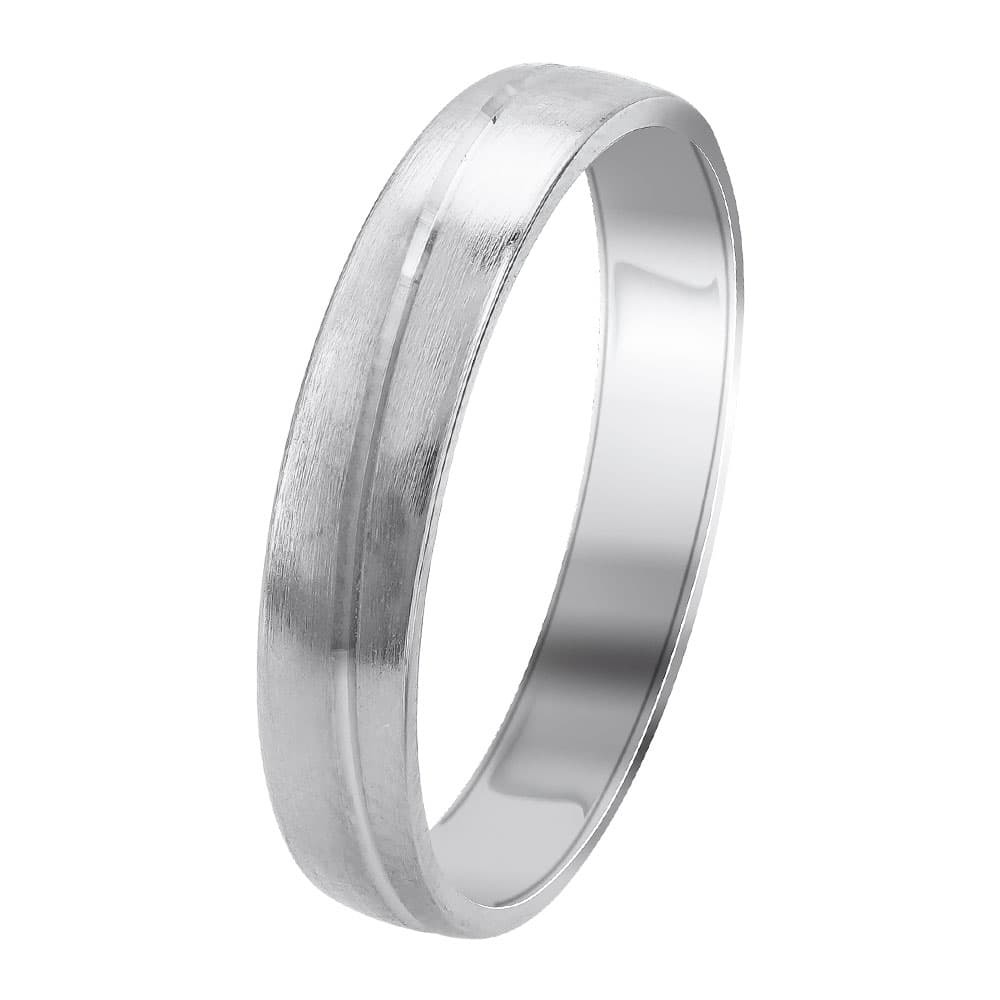 Women's Wedding Bands Gofas Silver