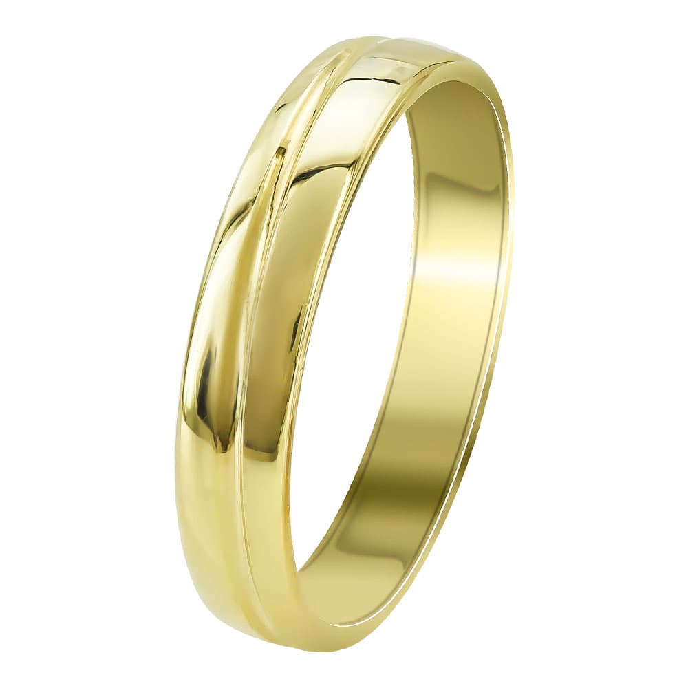 Women's Wedding Bands Gofas Gold