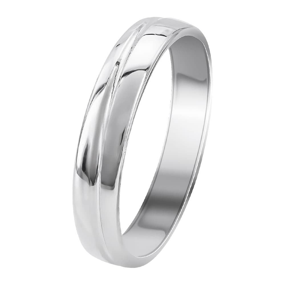 Women's Wedding Bands Gofas Silver