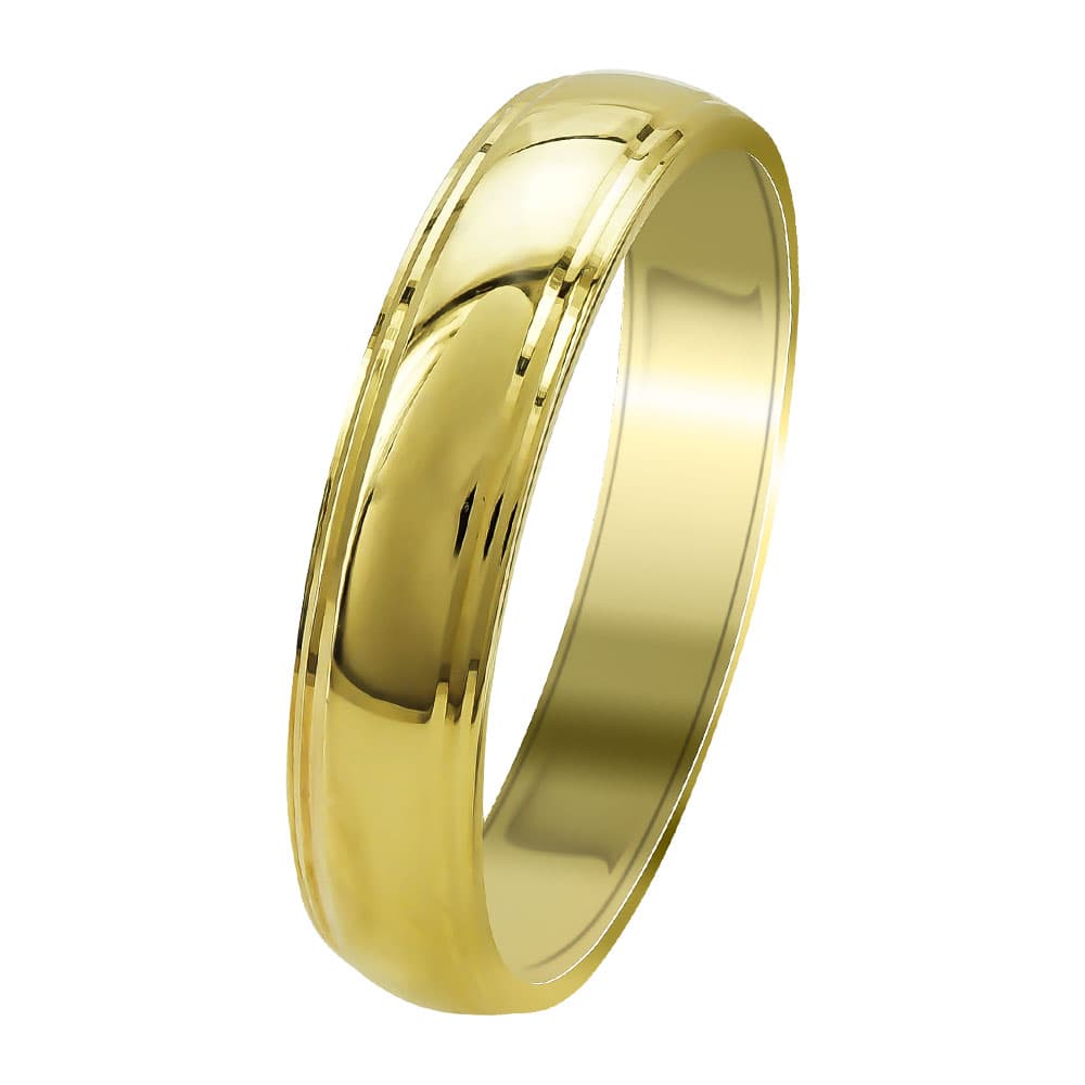 Women's Wedding Bands Gofas Gold