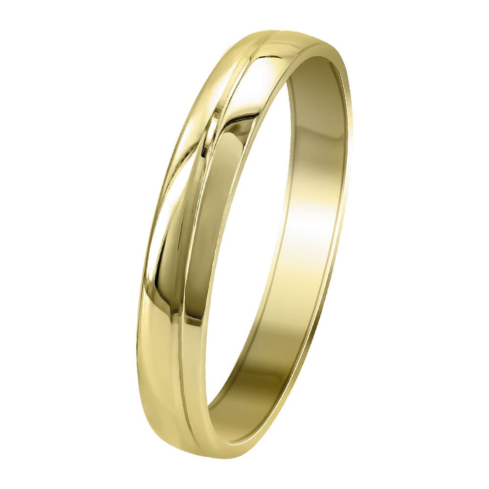 Women's Wedding Bands Gofas Gold