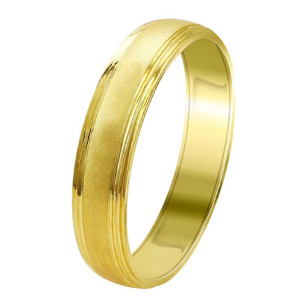 Women's Wedding Bands Gofas Gold