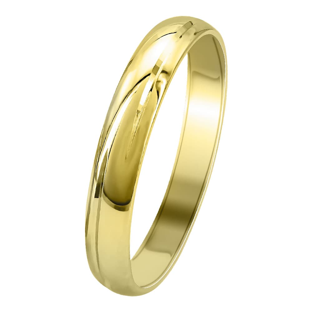 Women's Wedding Bands Gofas Gold