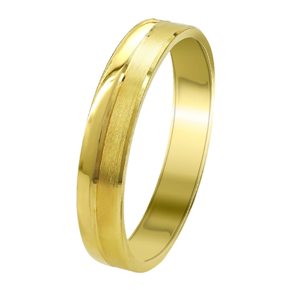 Women's Wedding Bands Gofas Gold
