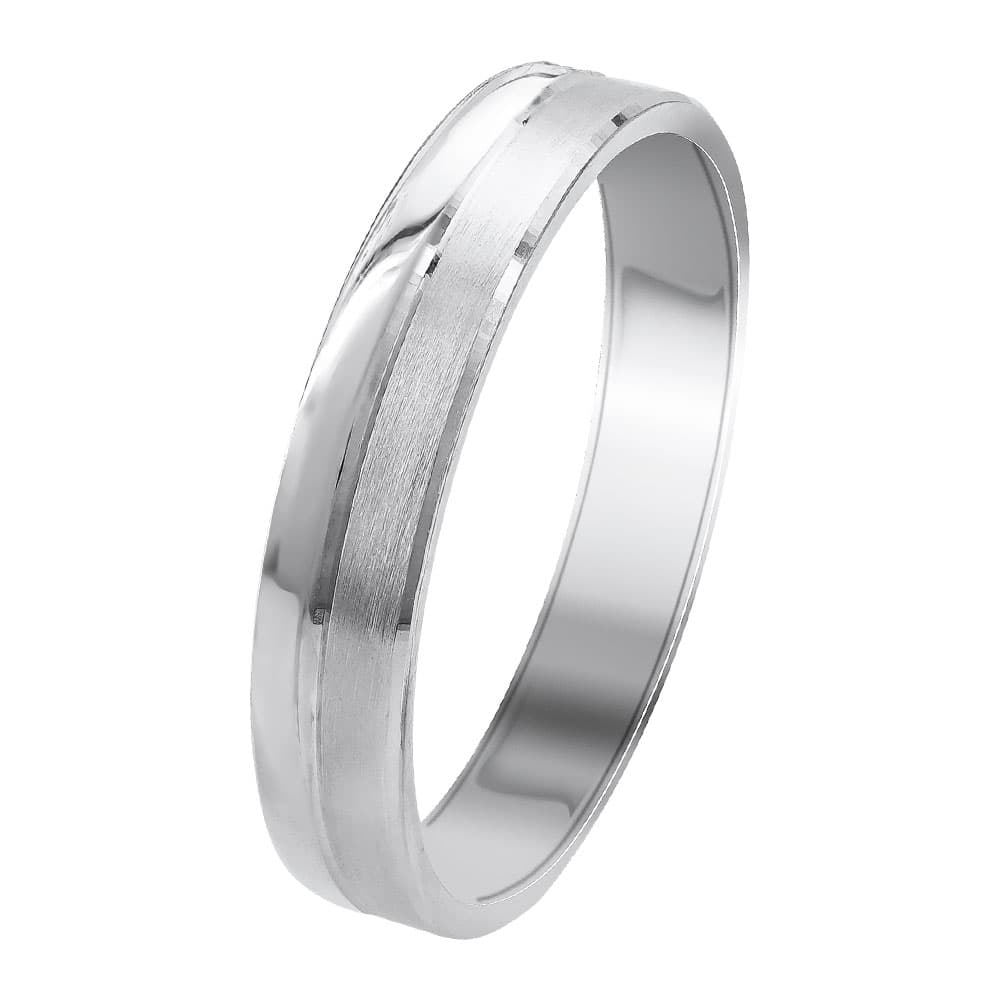 Women's Wedding Bands Gofas Silver