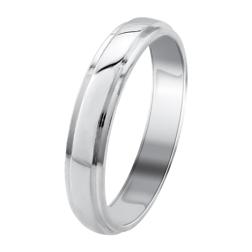 Women's Wedding Bands Gofas Silver
