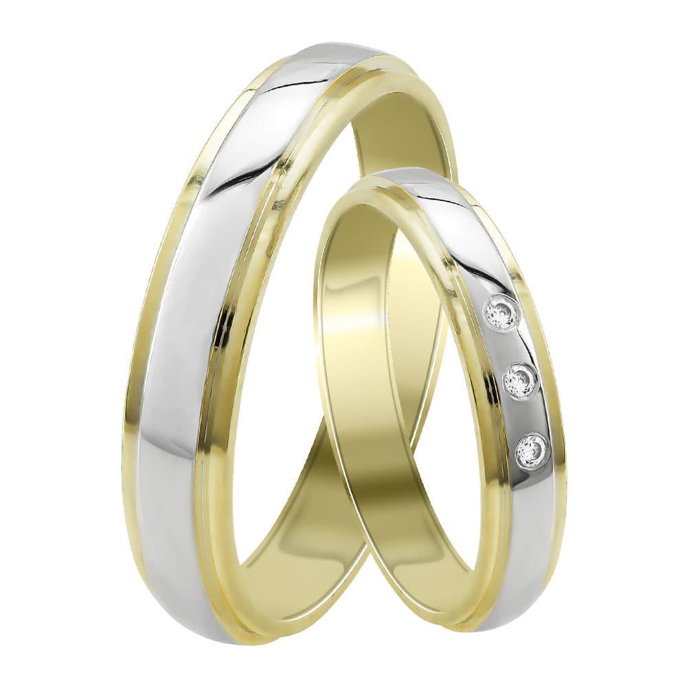 Women's Wedding Bands Gofas Gold