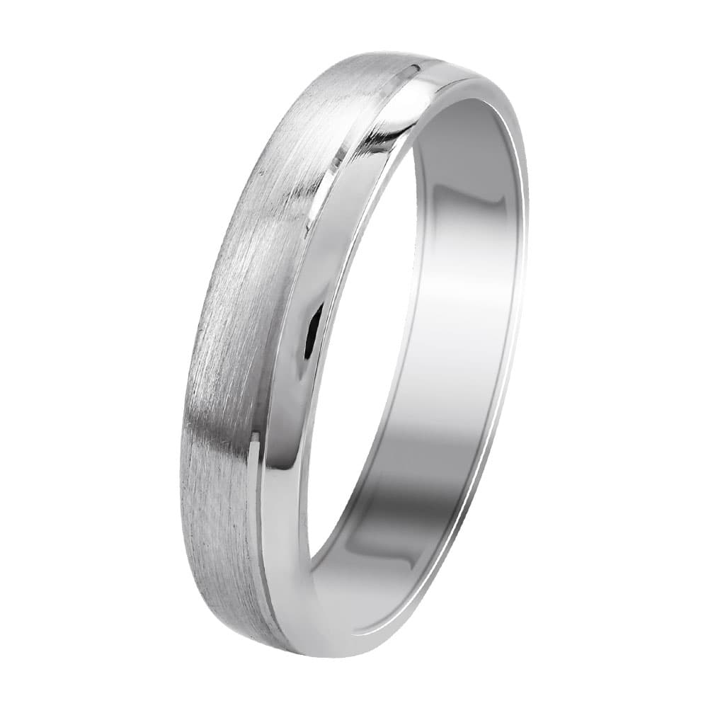 Women's Wedding Bands Gofas Silver