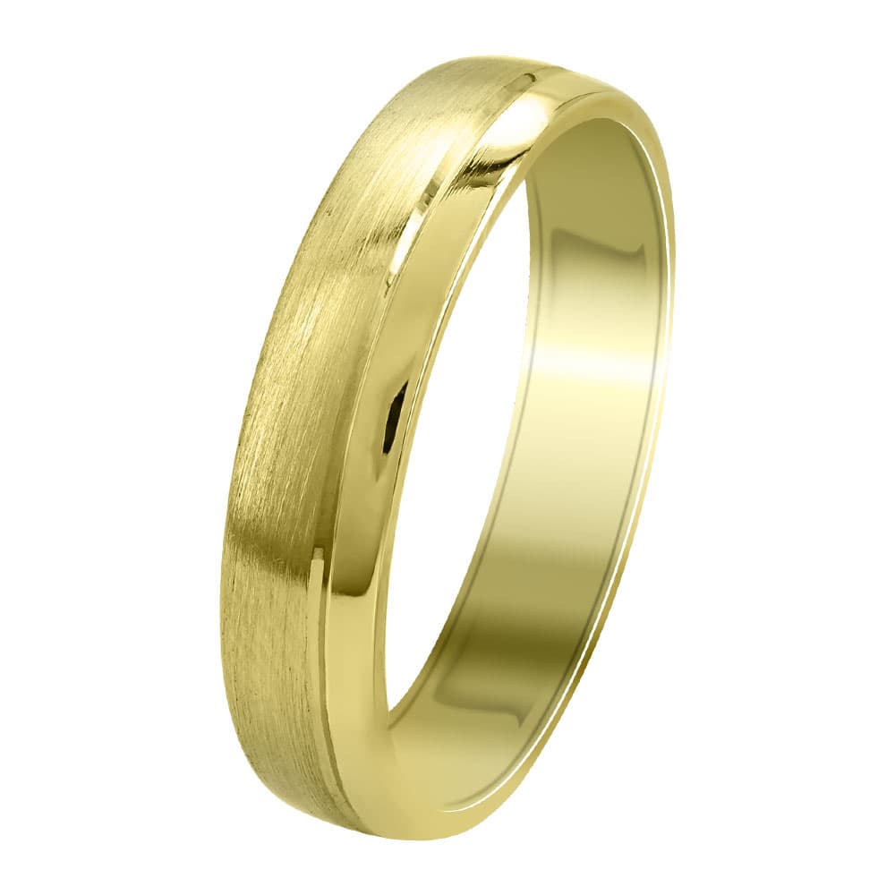 Women's Wedding Bands Gofas Gold
