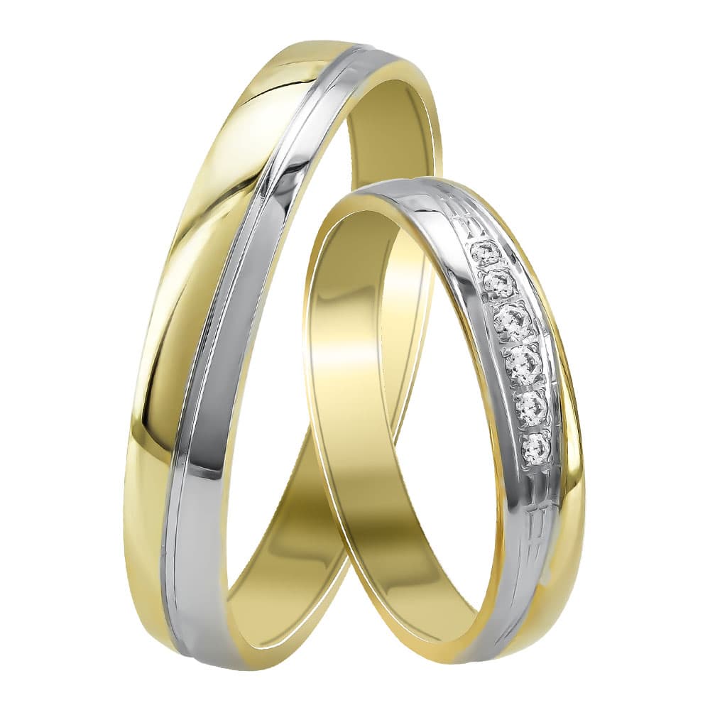 Women's Wedding Bands Gofas Gold