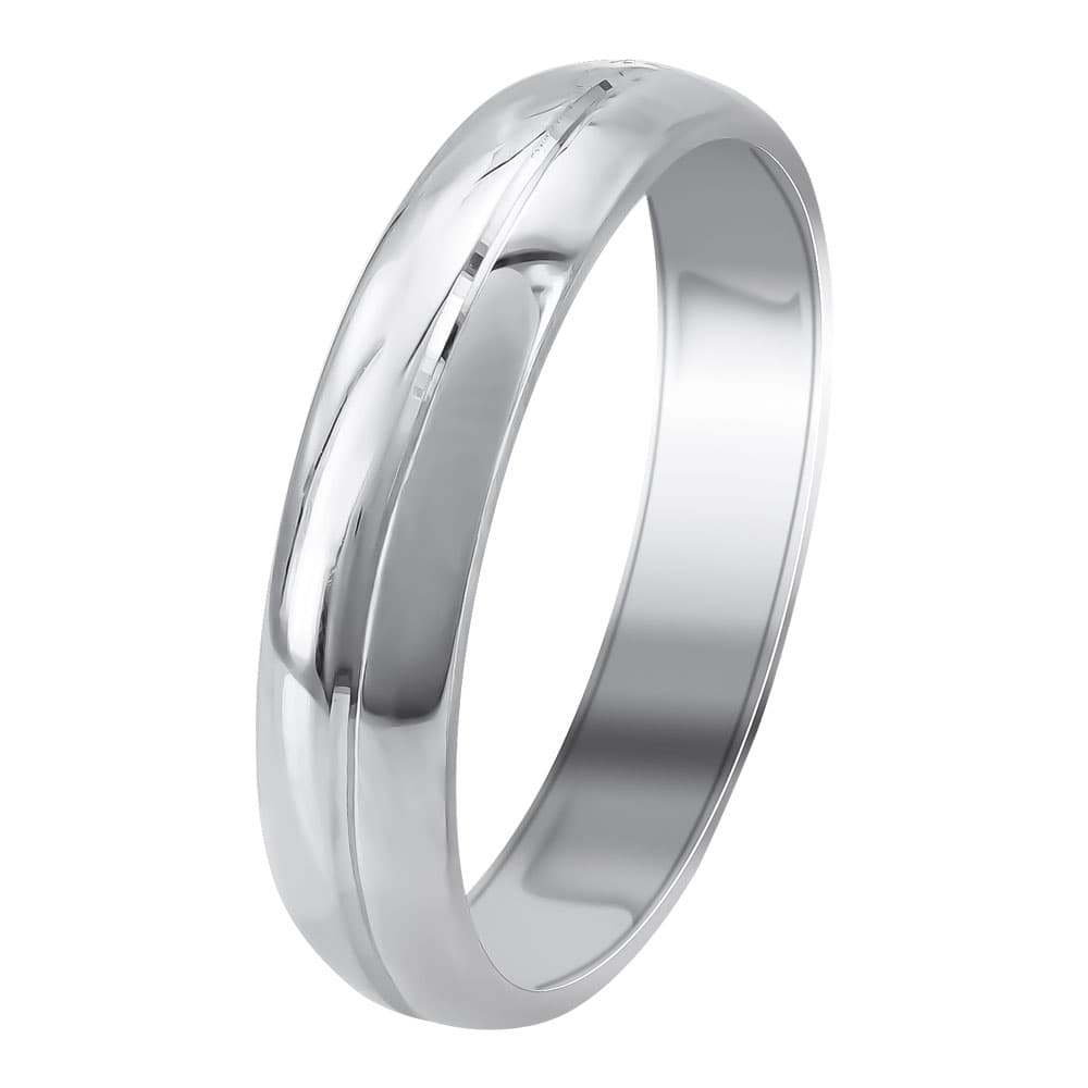 Women's Wedding Bands Gofas Silver